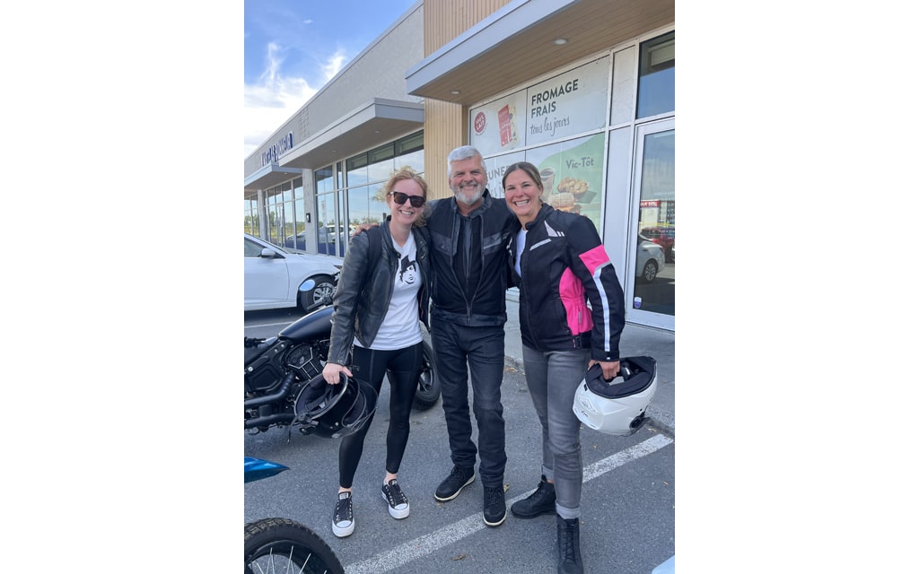 Silvi Tourigny, Jean Paré et Marie-Ève Dicaire