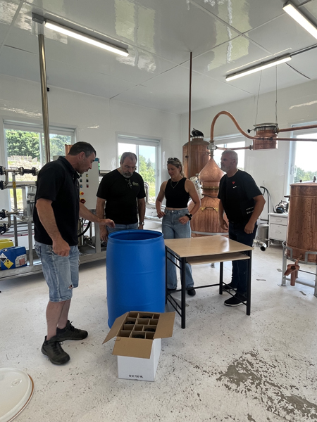 Tournage du deuxième épisode de l'émission Horizon Performance avec Jean Paré, Jean-François Mercier et Marie-Ève Dicaire.