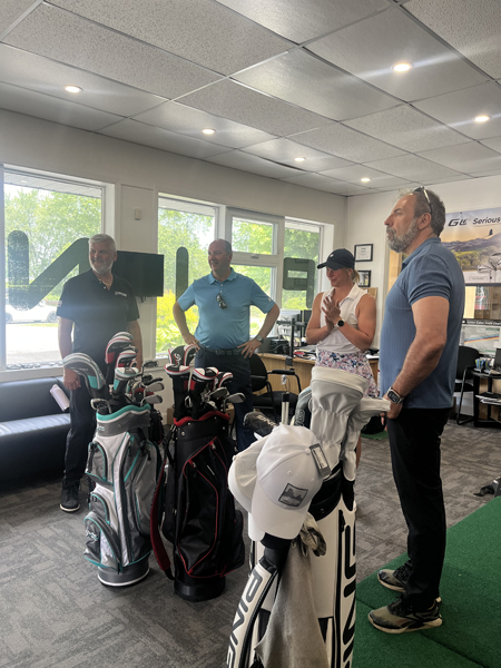 Tournage du deuxième épisode de l'émission Horizon Performance avec Jean Paré, Jean-François Mercier et Marie-Ève Dicaire.