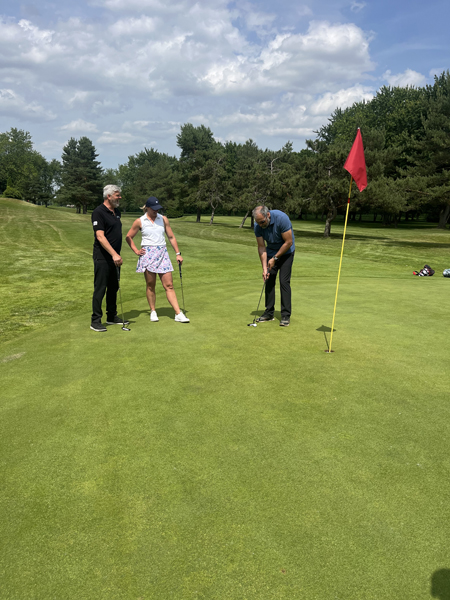Tournage du deuxième épisode de l'émission Horizon Performance avec Jean Paré, Jean-François Mercier et Marie-Ève Dicaire.