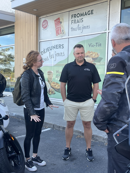 Fromagerie Victoria. Silvi Tourigny, Marc-André Gosselin, Marie-Eve Dicaire et Jean Paré.