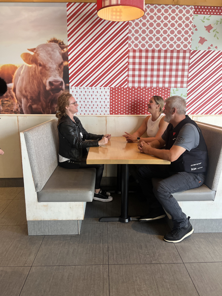 Fromagerie Victoria. Silvi Tourigny, Marie-Eve Dicaire et Jean Paré.